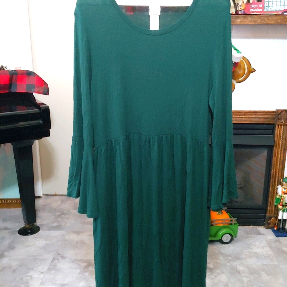 Acting Pro Bell Sleeve Dress 2x